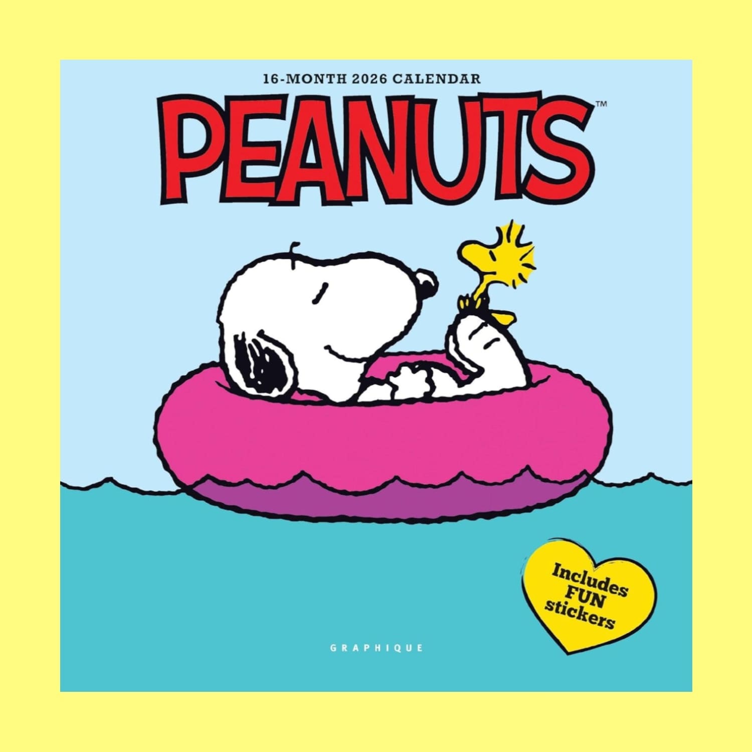 Peanuts Happiness Mini Calendar 2026 Calendar Calendar26
