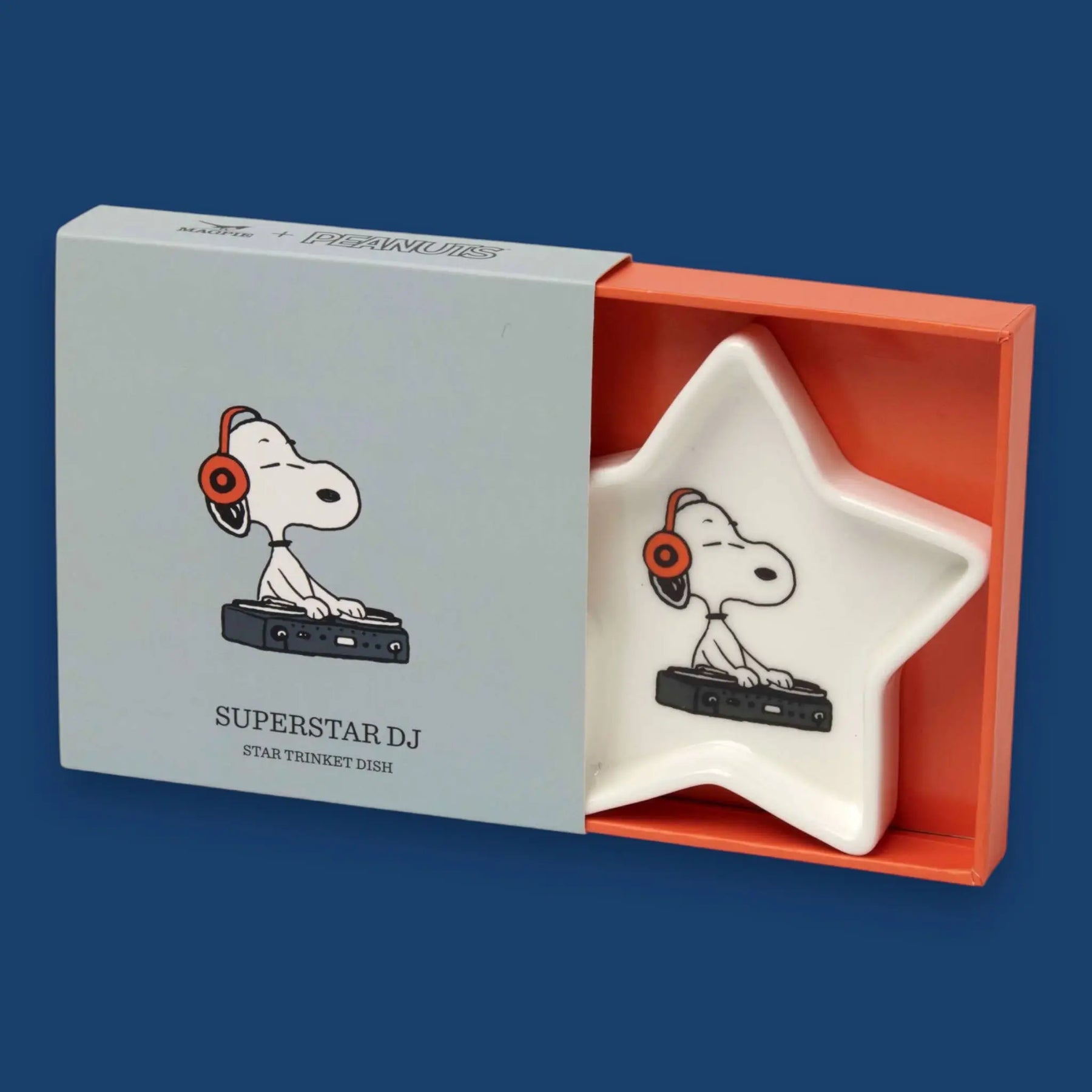 Peanuts Star Shaped Trinket Dish - Superstar Dj - Dj