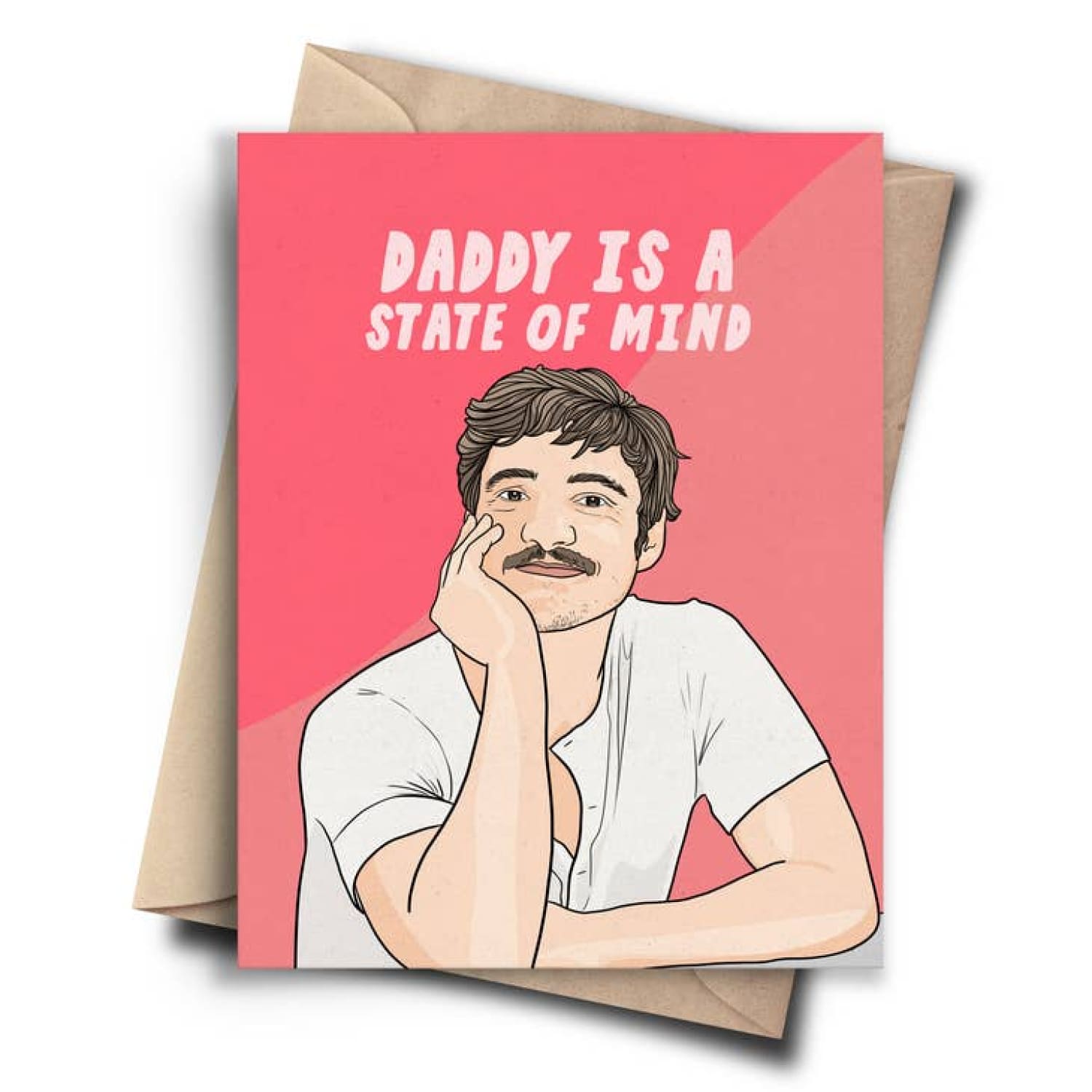 Pedro Pascal Daddy Greeting Card Boyfriend Gifts - Dad
