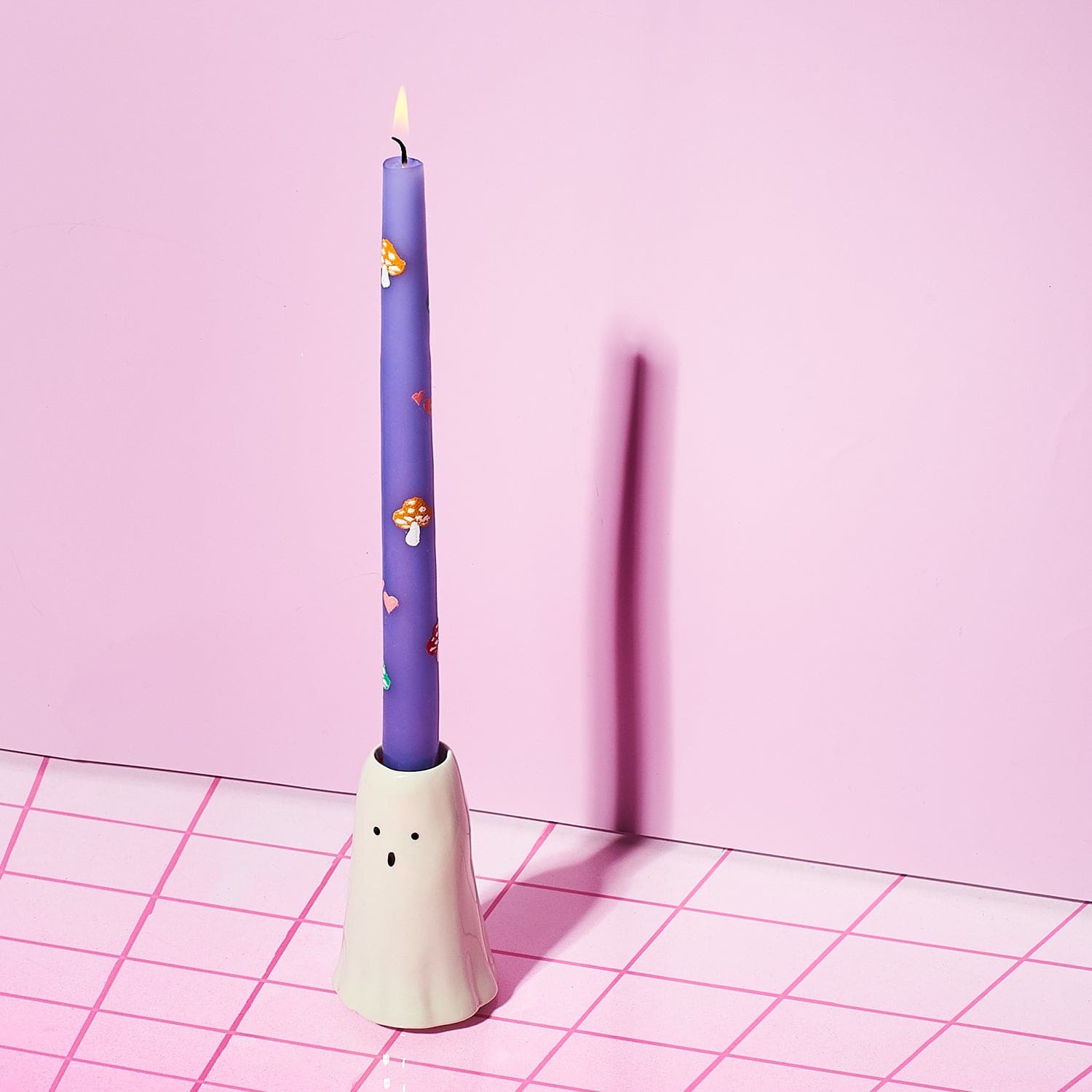 Phantom Ghost Candle Holder Short Lolz