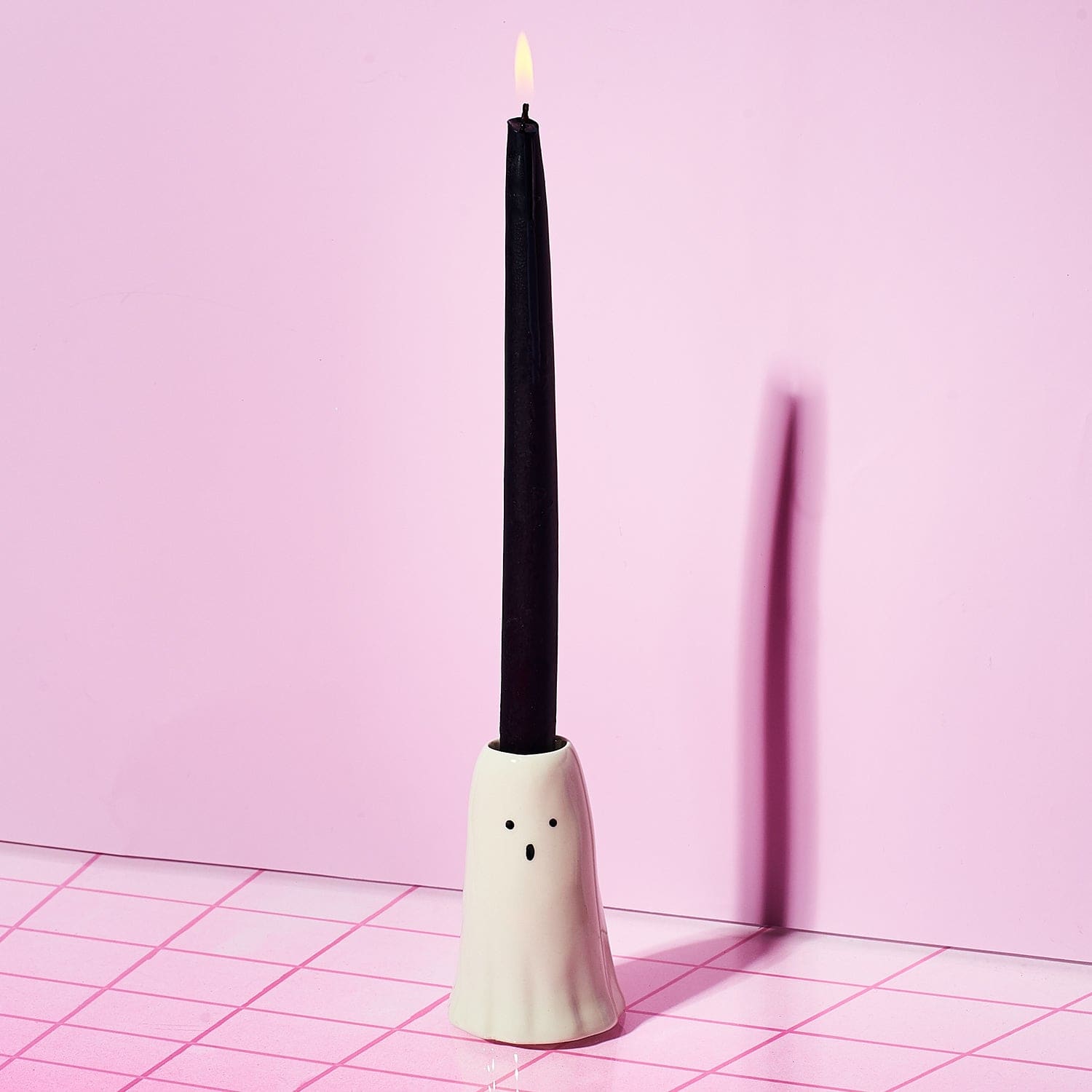 Phantom Ghost Candle Holder Short Lolz