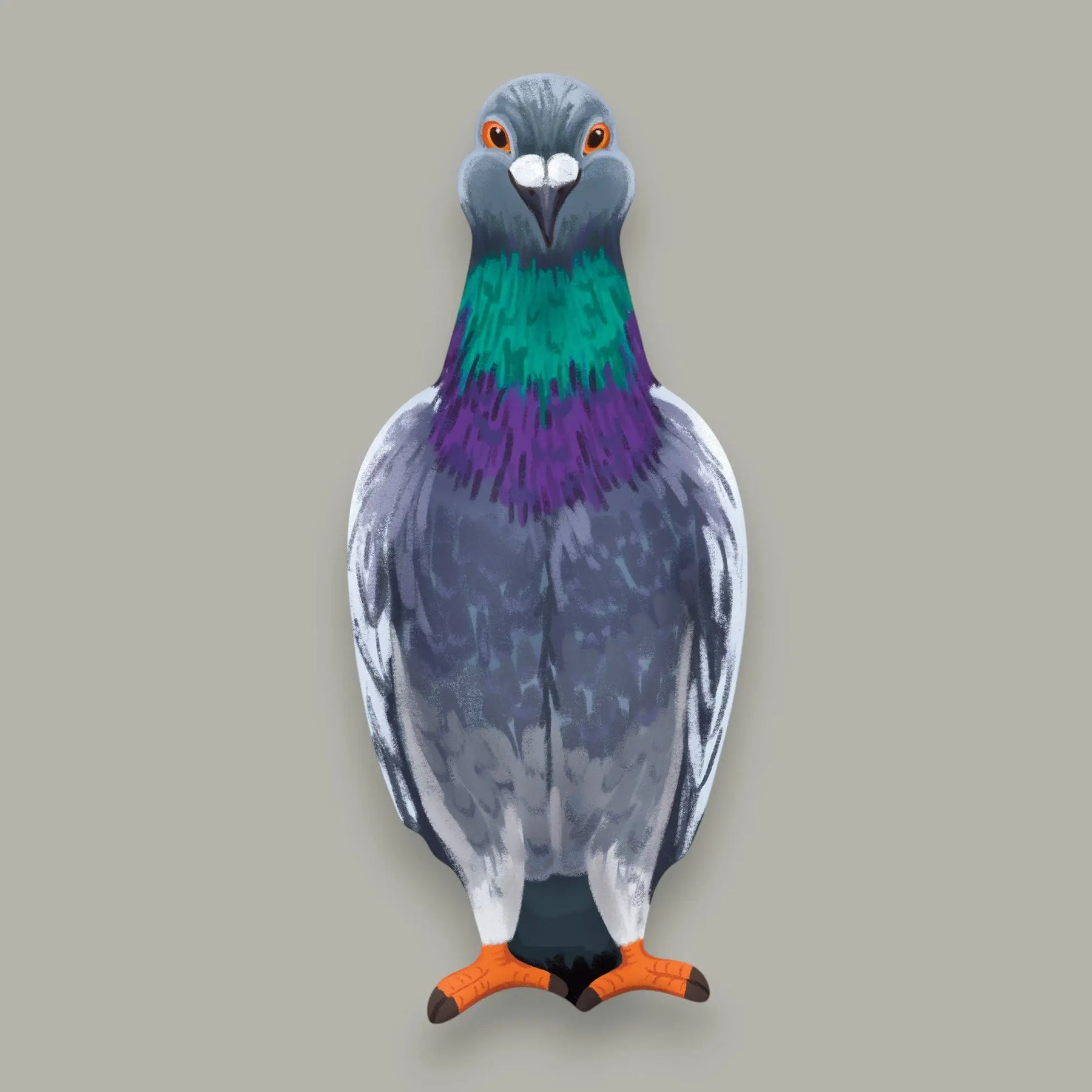 Pigeon Bookmark Die Cut | Friends Nyc Brooklyn Ny