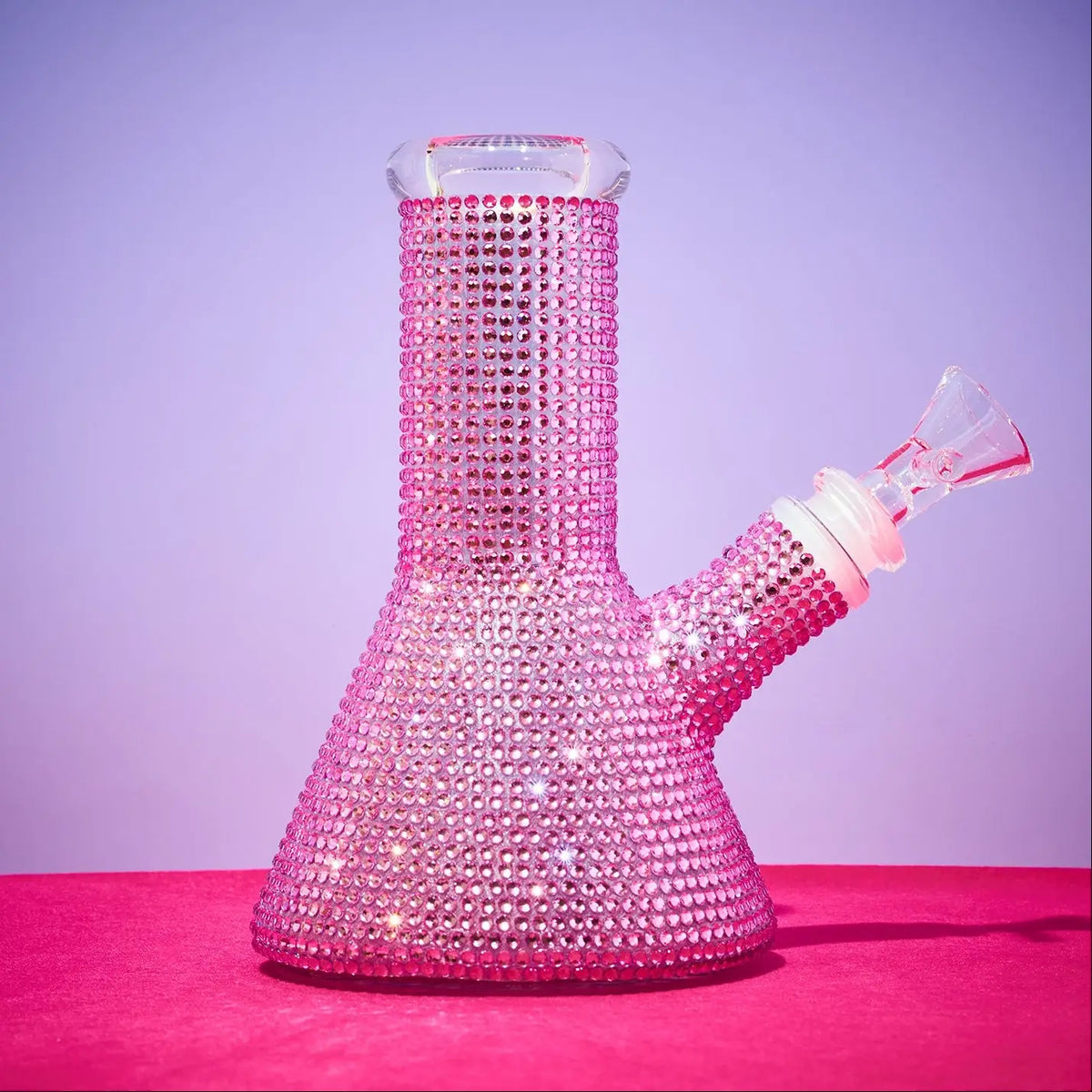 Pink Gradient Bling Bong | Friends Nyc Brooklyn Ny