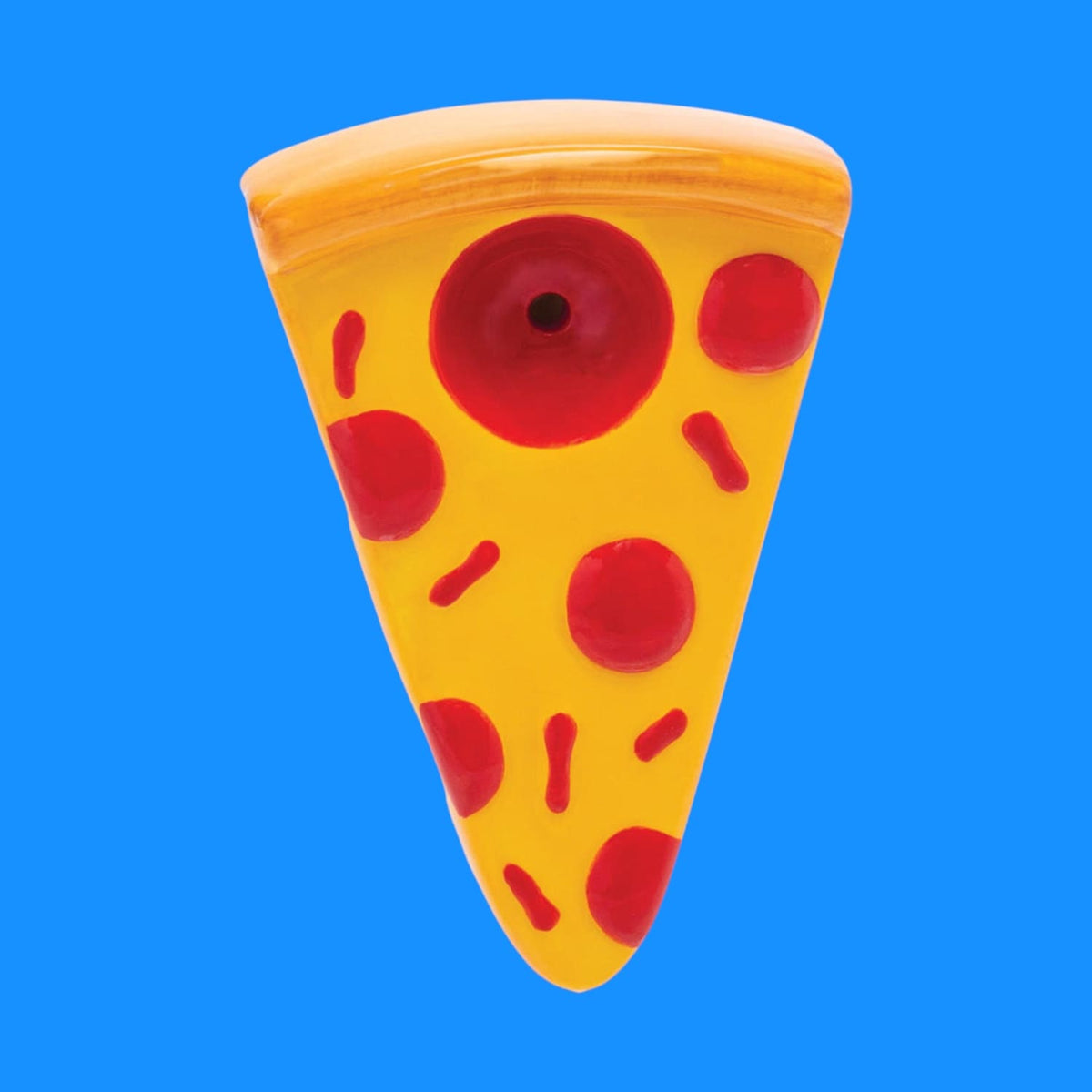 Pizza Slice Ceramic Hand Pipe Novelty Piece Boxed Hand Pipe