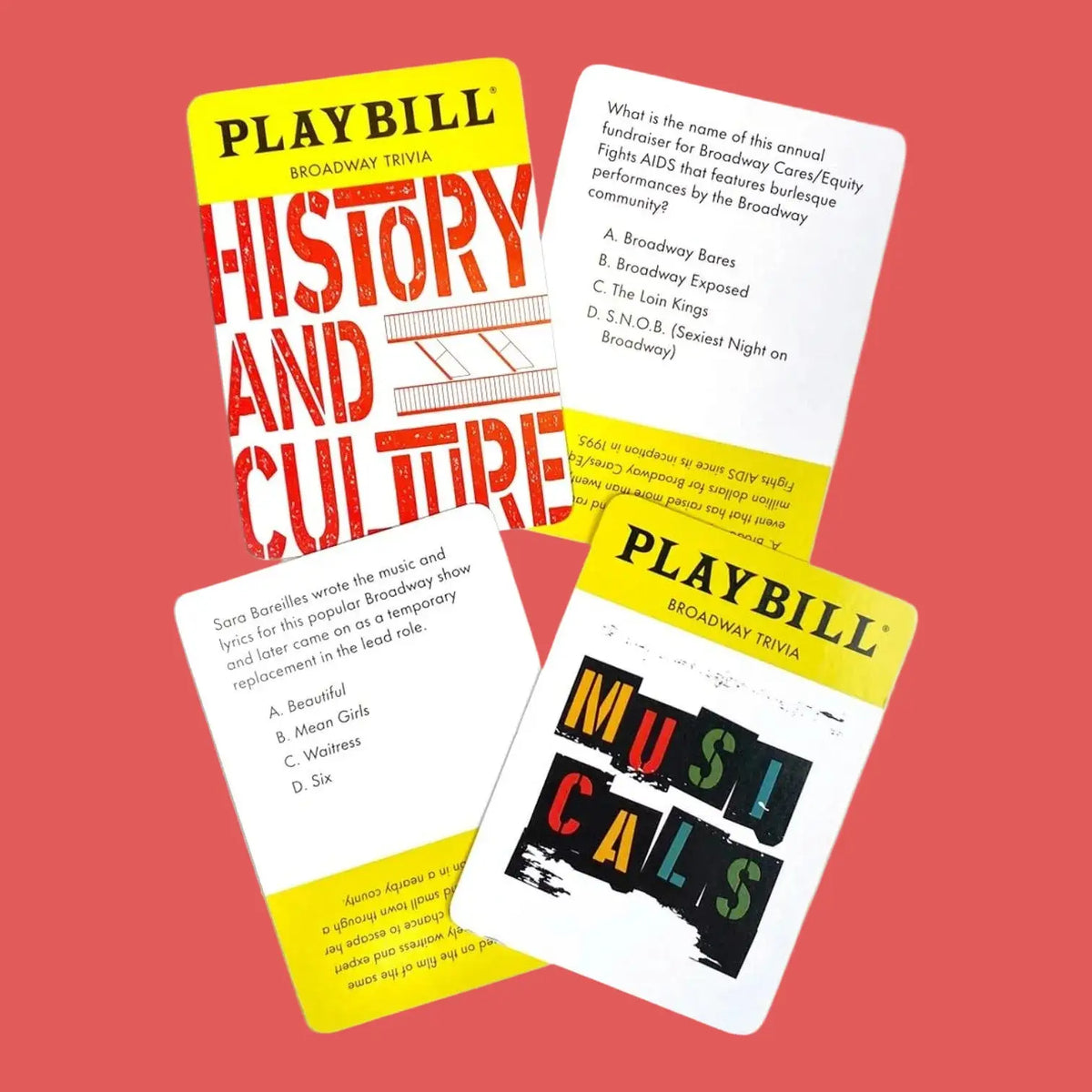 Playbill Broadway Trivia: 200 Questions for Fans