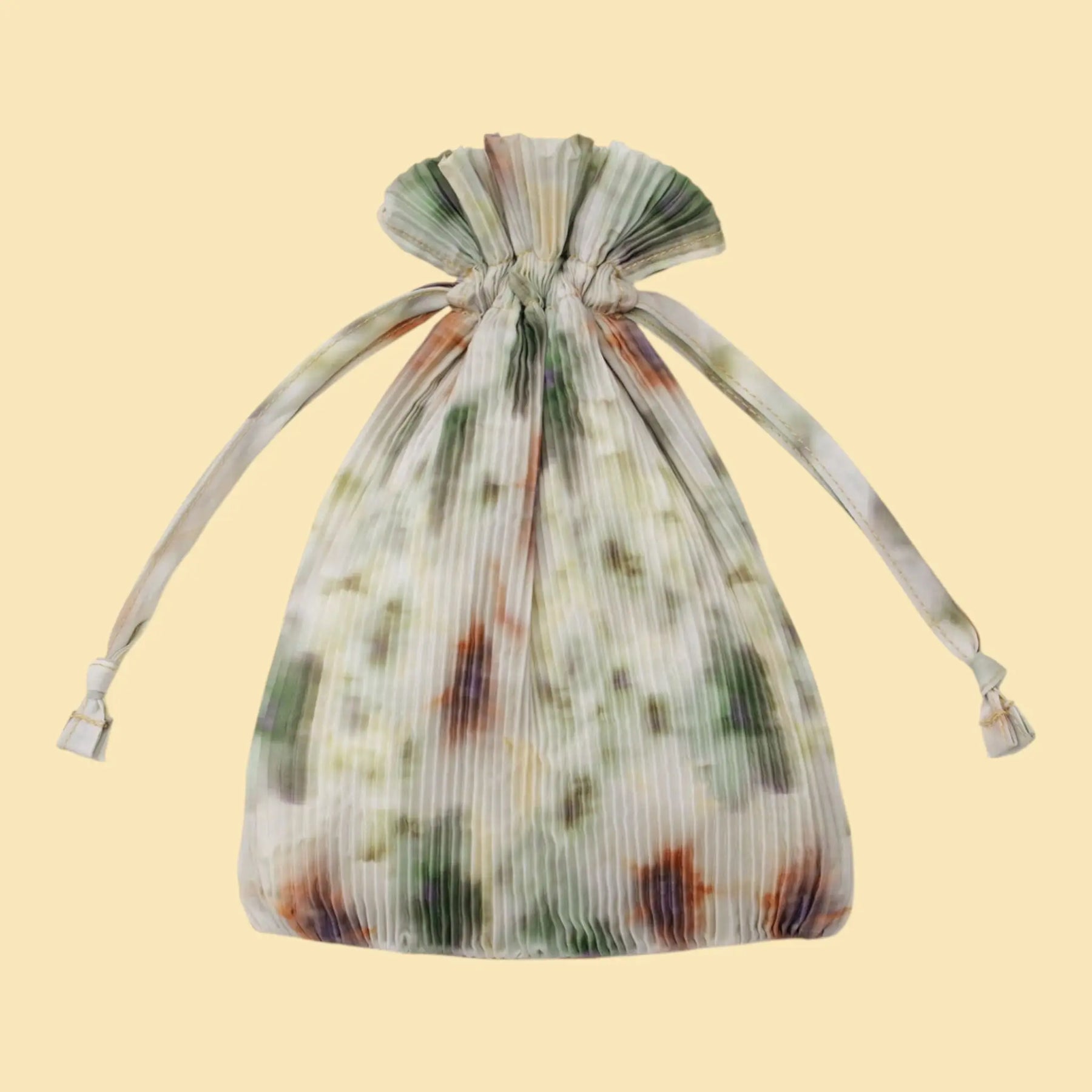 Pleated Baggu Tote Abstract Floral - Friends Nyc Brooklyn Ny
