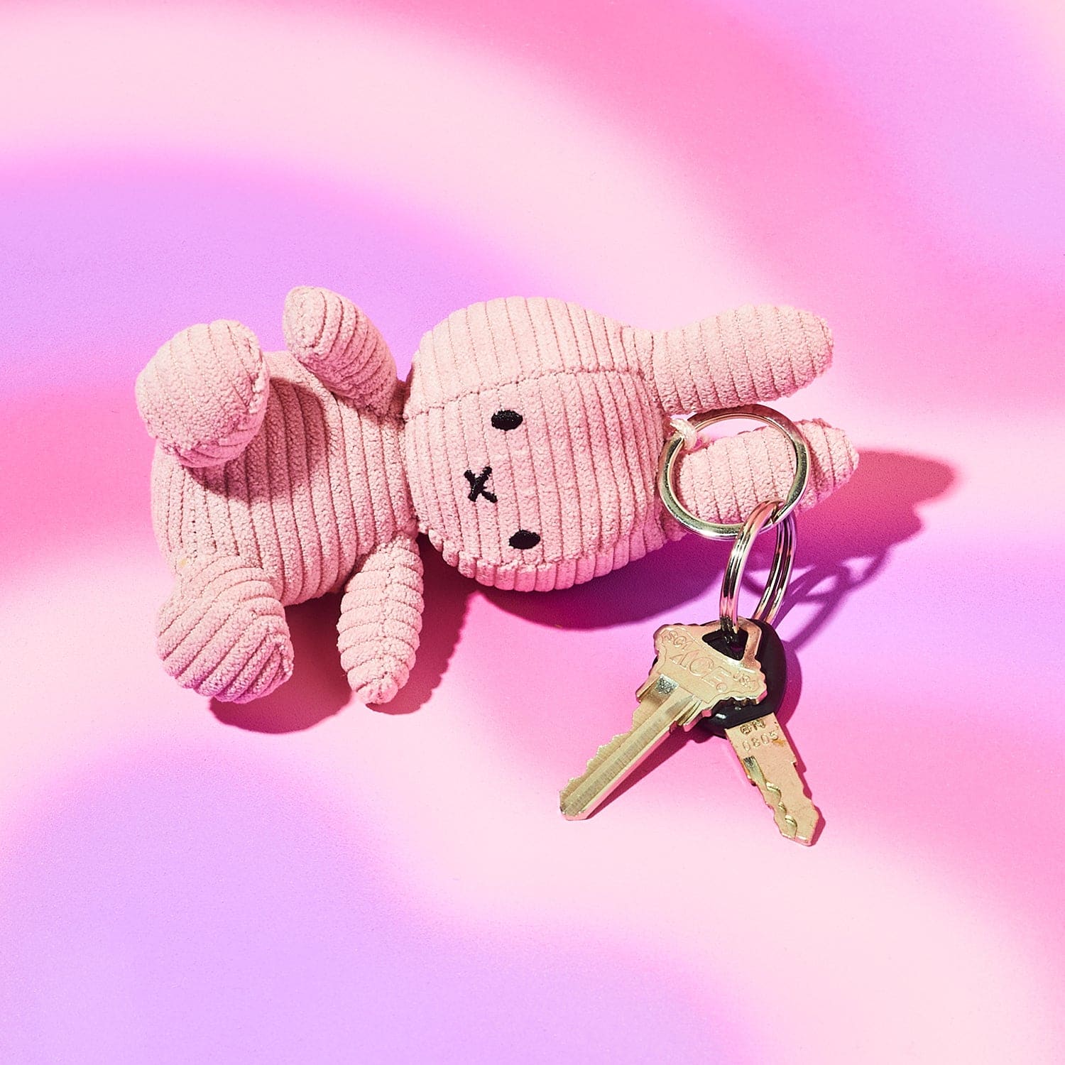 Plush Miffy Corduroy Keychain Accessory - Newmiffy Web0224