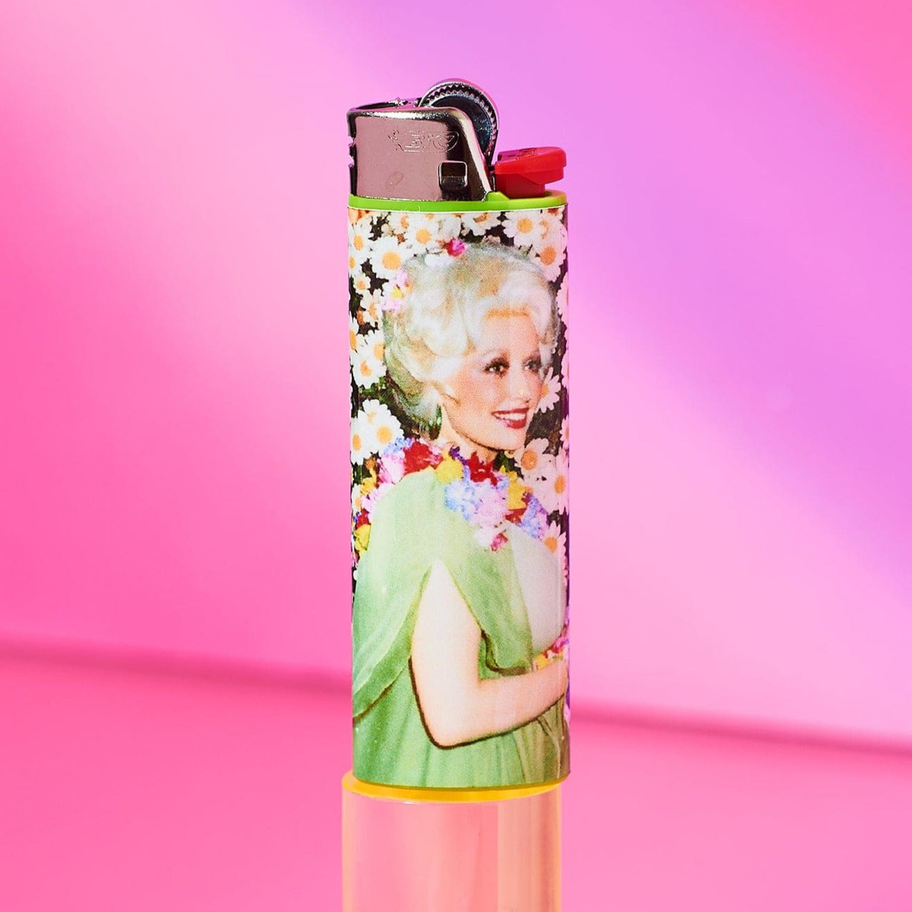 Pop Star Lighter - Dolly Parton Flowers Best Seller -