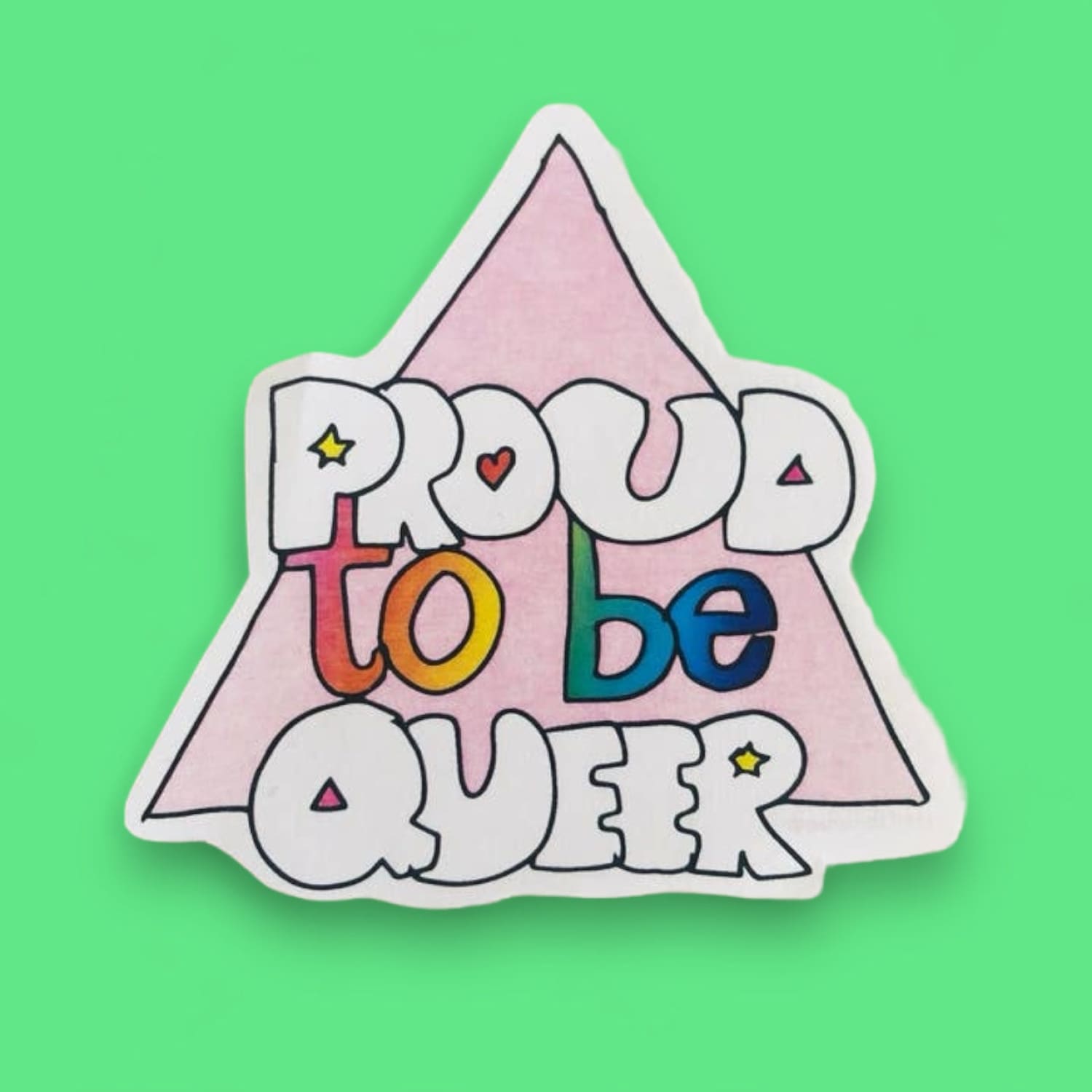 Ash + Chess Sticker Proud Queer Decorative Sticker - Lgbtq