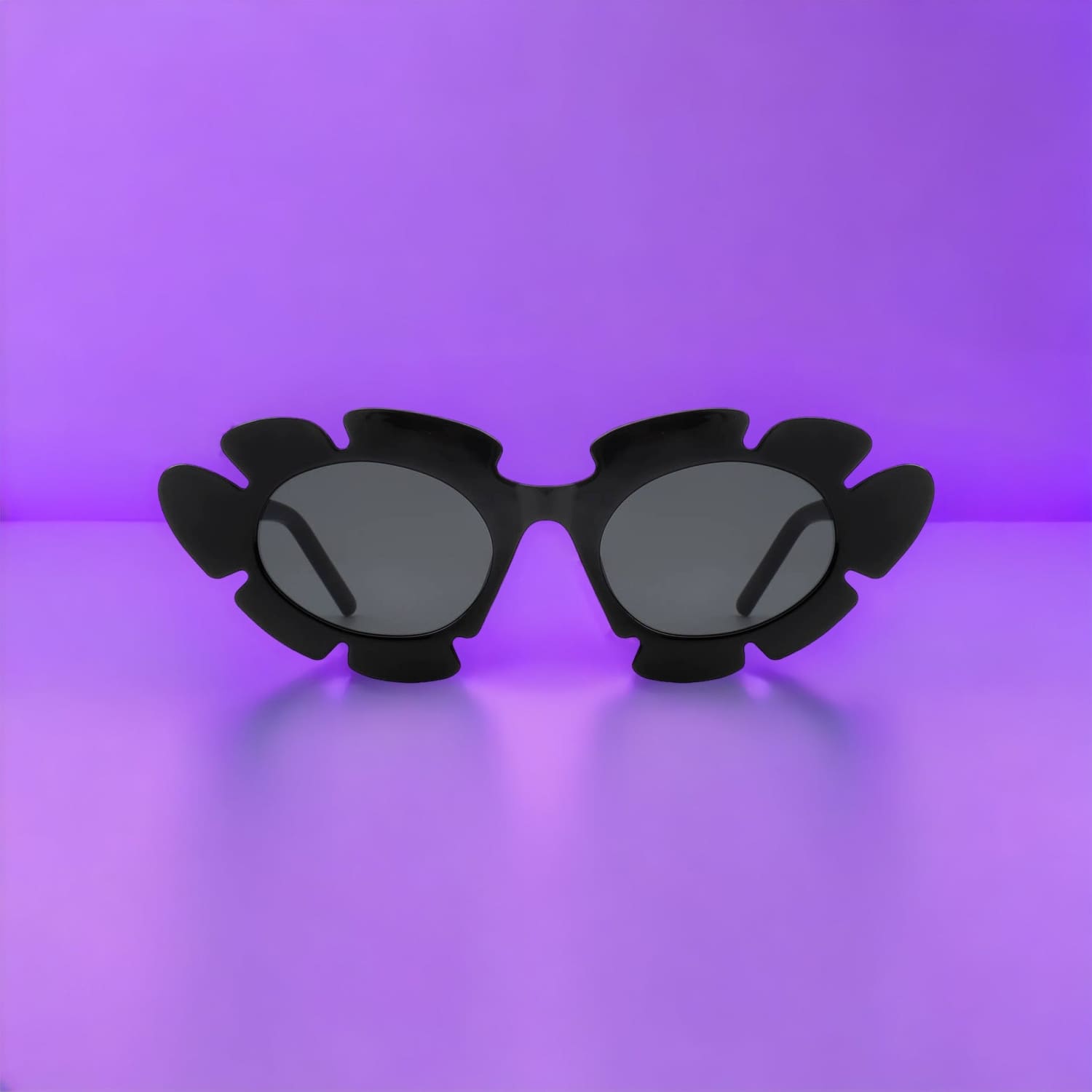 Psychedelic Flower Sunglasses Asst Ce-hs1147 0723 - Q323 -