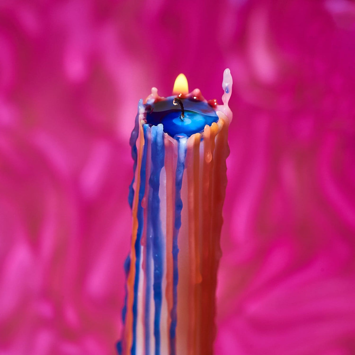 Rainbow Drip Candles best Seller - Bff - Bffpair - Candle -