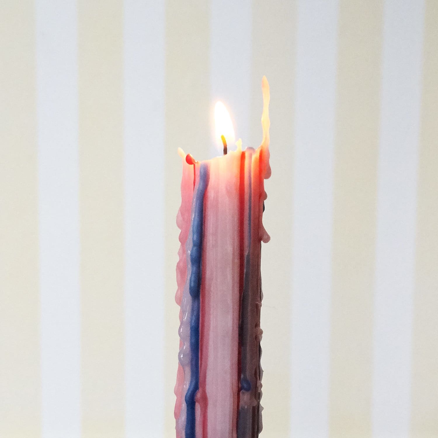Rainbow Drip Candles Candle, Colorful, Drip, Rainbow,