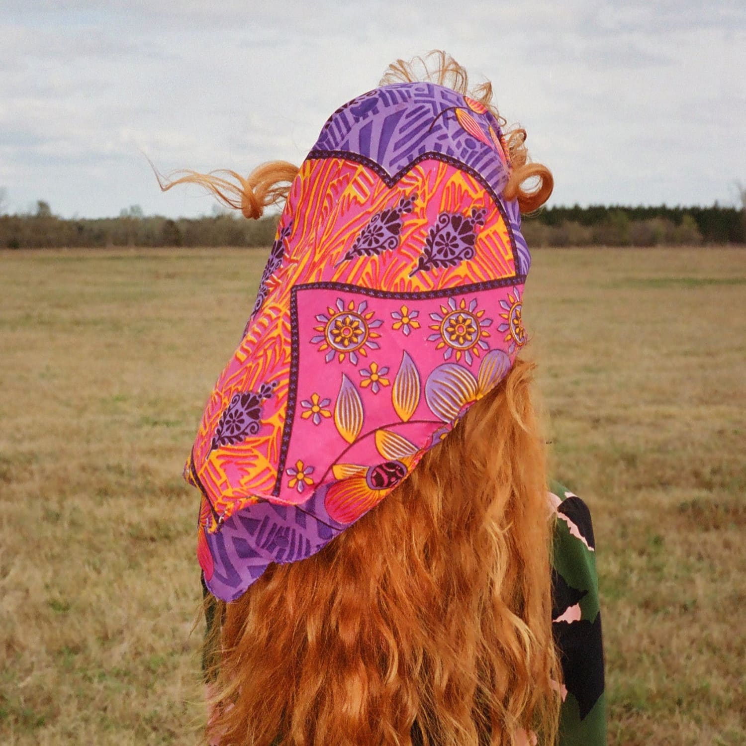 Sari Fabric Gift Wraps Bandana - Eco Friendly - Ethical -