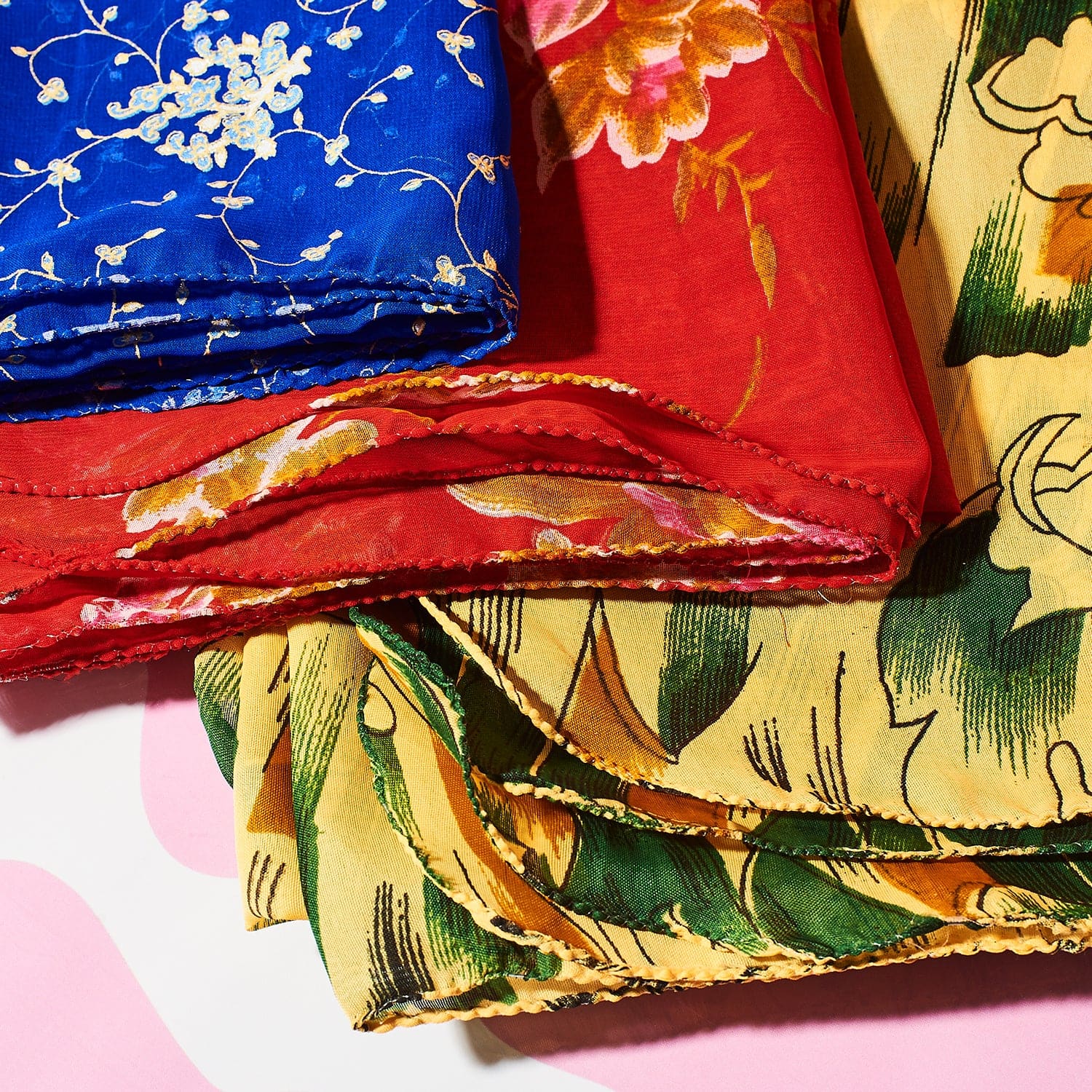 Sari Fabric Gift Wraps Bandana - Eco Friendly - Ethical -