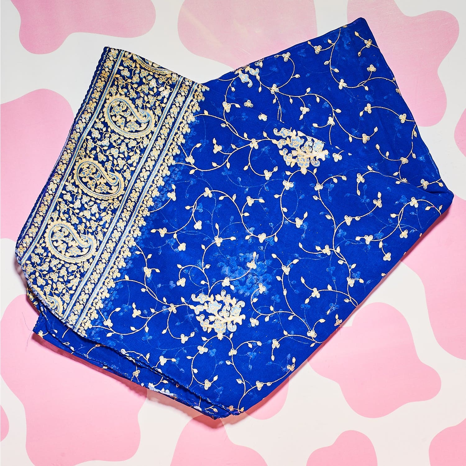 Sari Fabric Gift Wraps Bandana - Eco Friendly - Ethical -