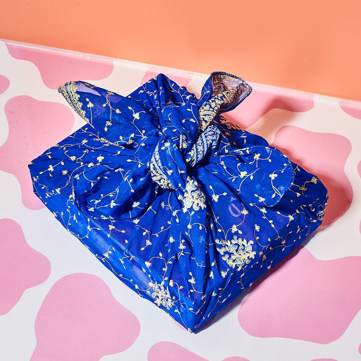 Sari Fabric Gift Wraps Bandana - Eco Friendly - Ethical -