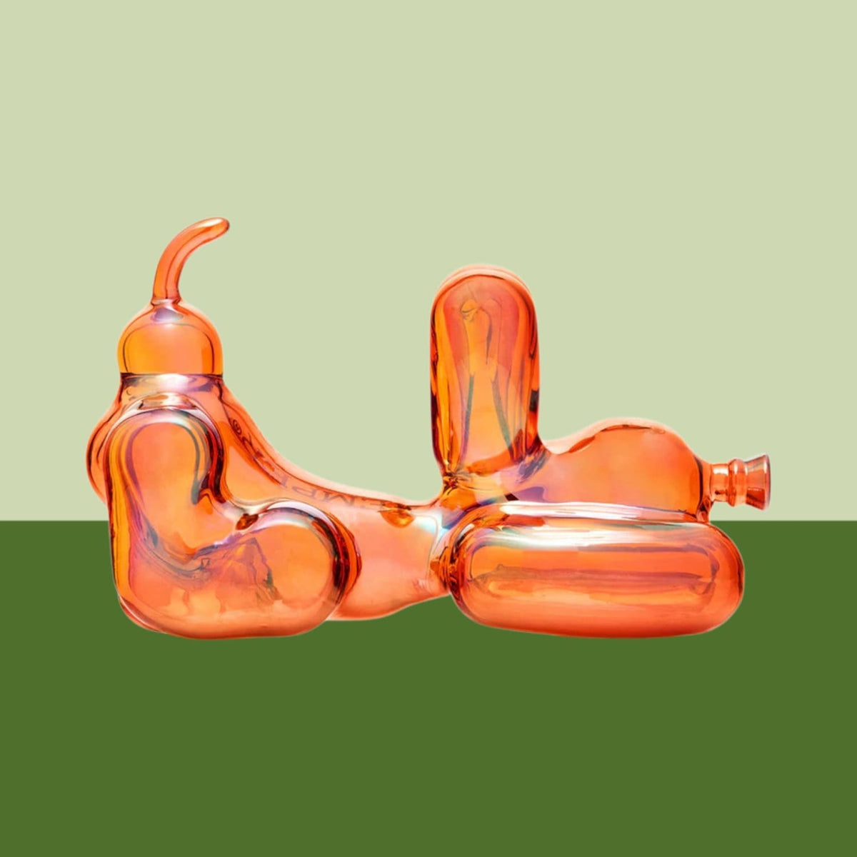 Red Balloon Dog Handpipe Dog - Lover - Lover Gifts
