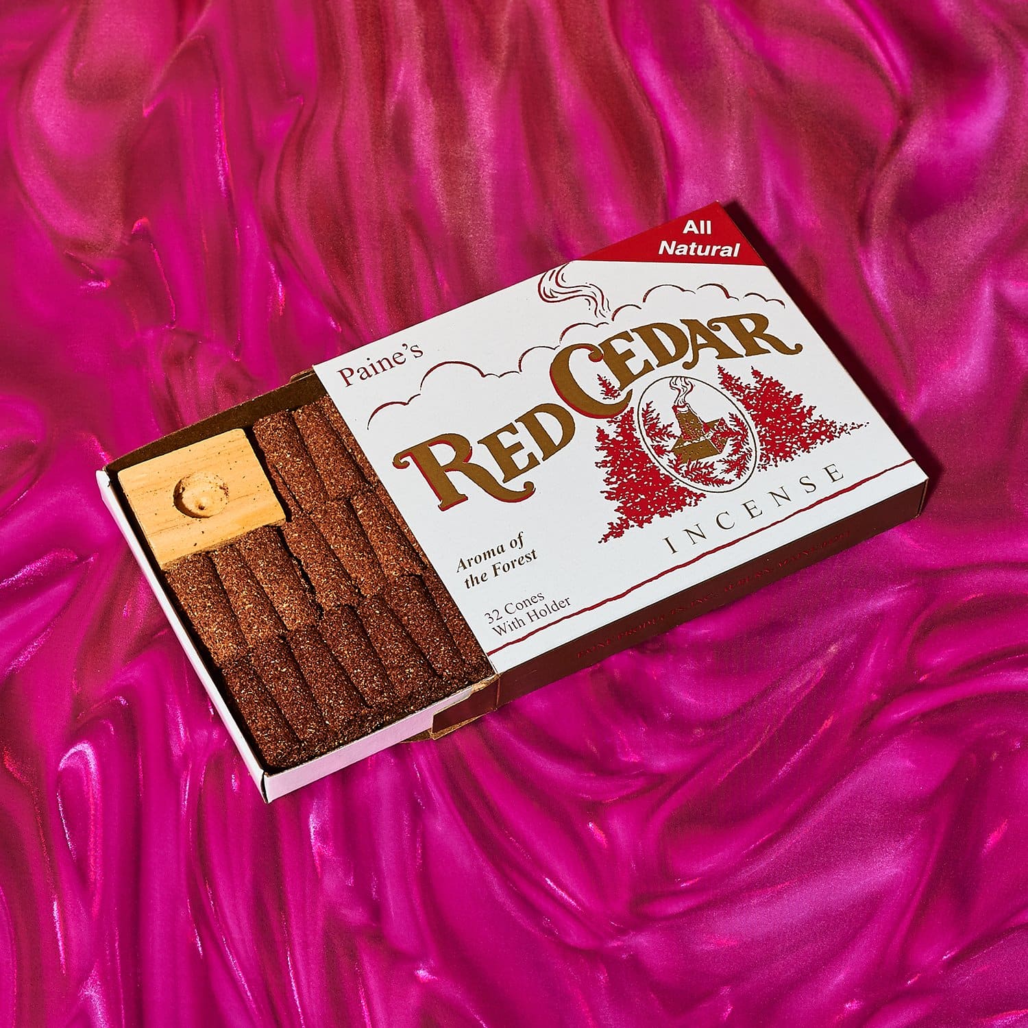 Red Cedar Incense Cones - 32 Pack Candle Reshoot - Cones -