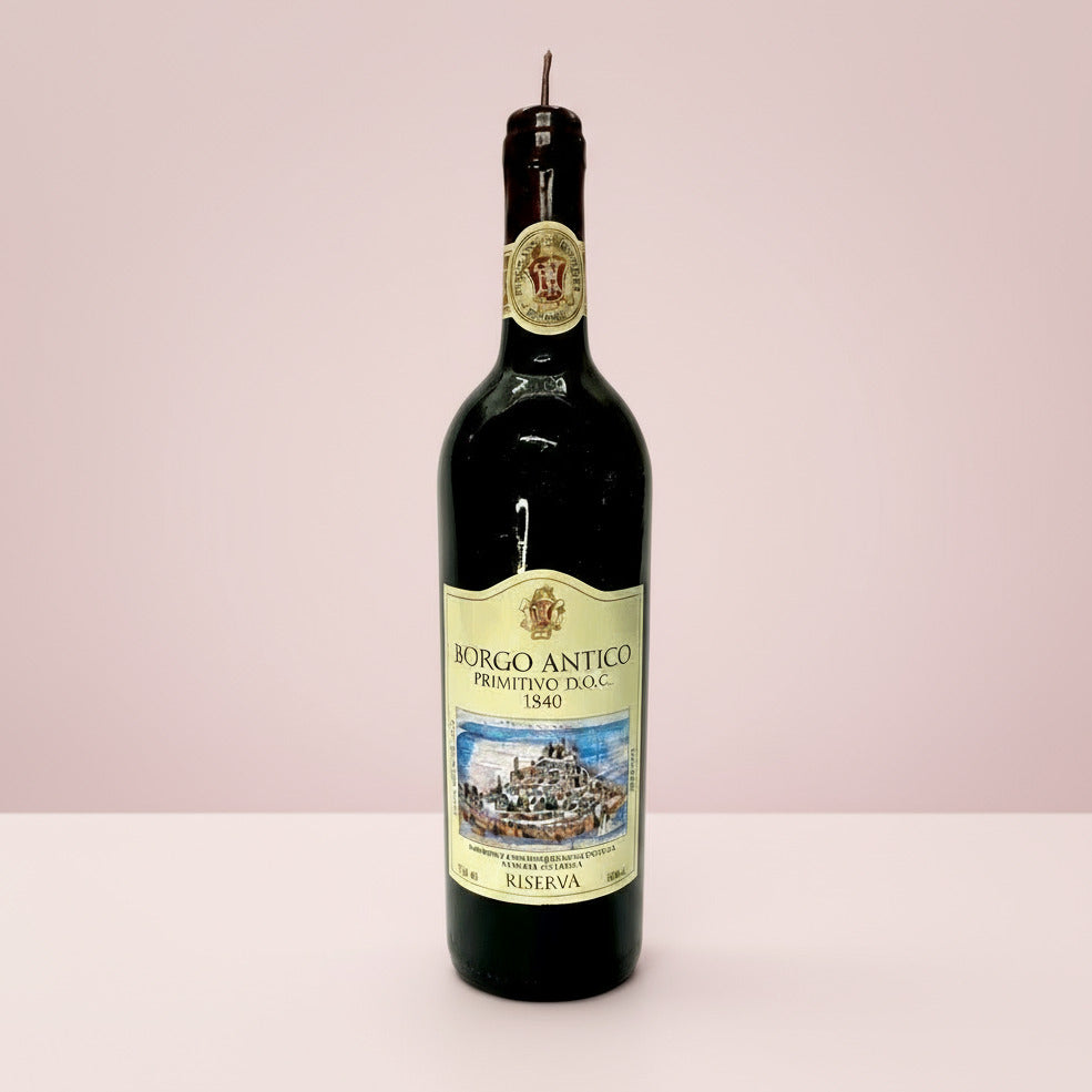 Red Wine Candle Primitivo - Italian Novelty | Friends Nyc