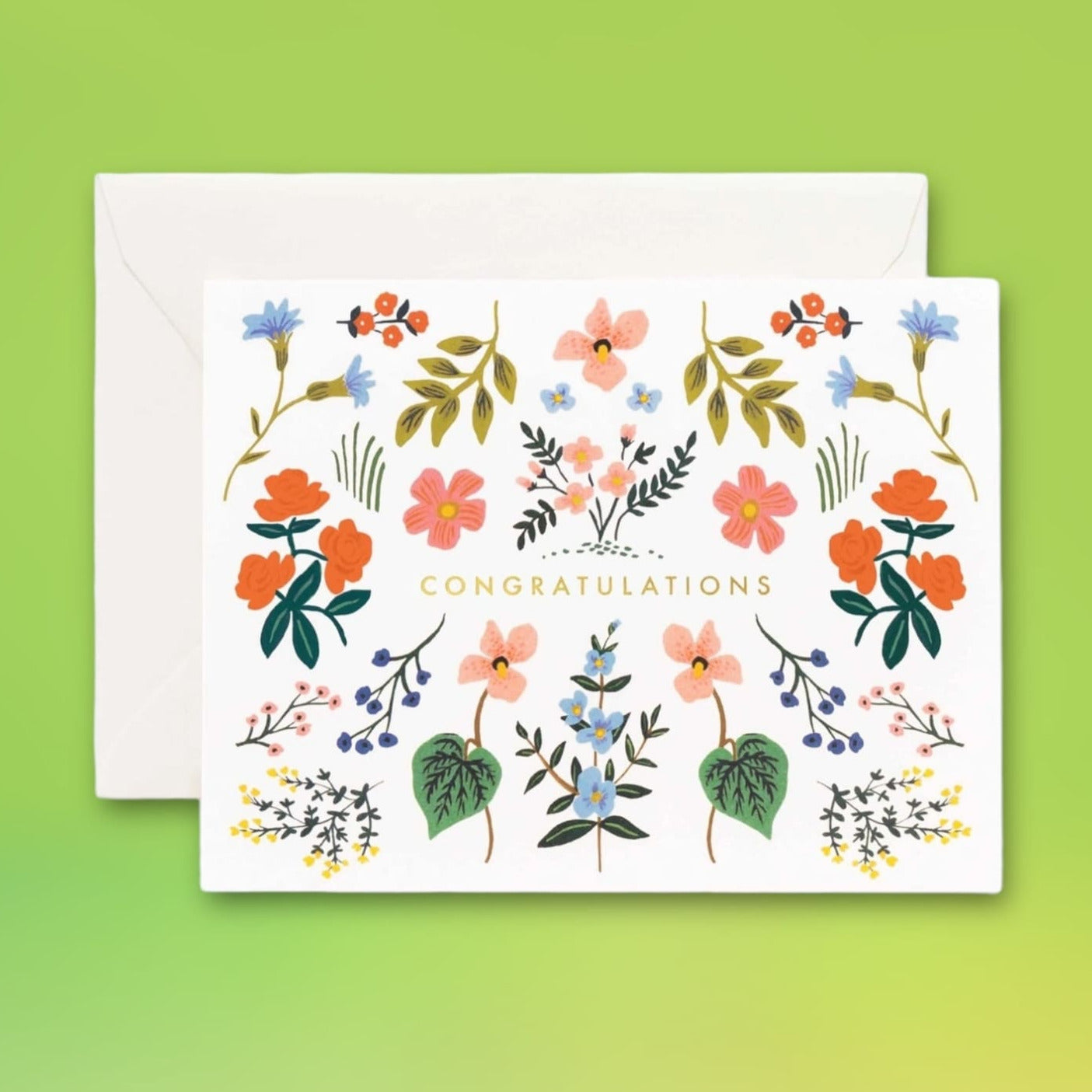 Rifle Greeting Card Wildwood Congrats A2 - Blank - Congrats