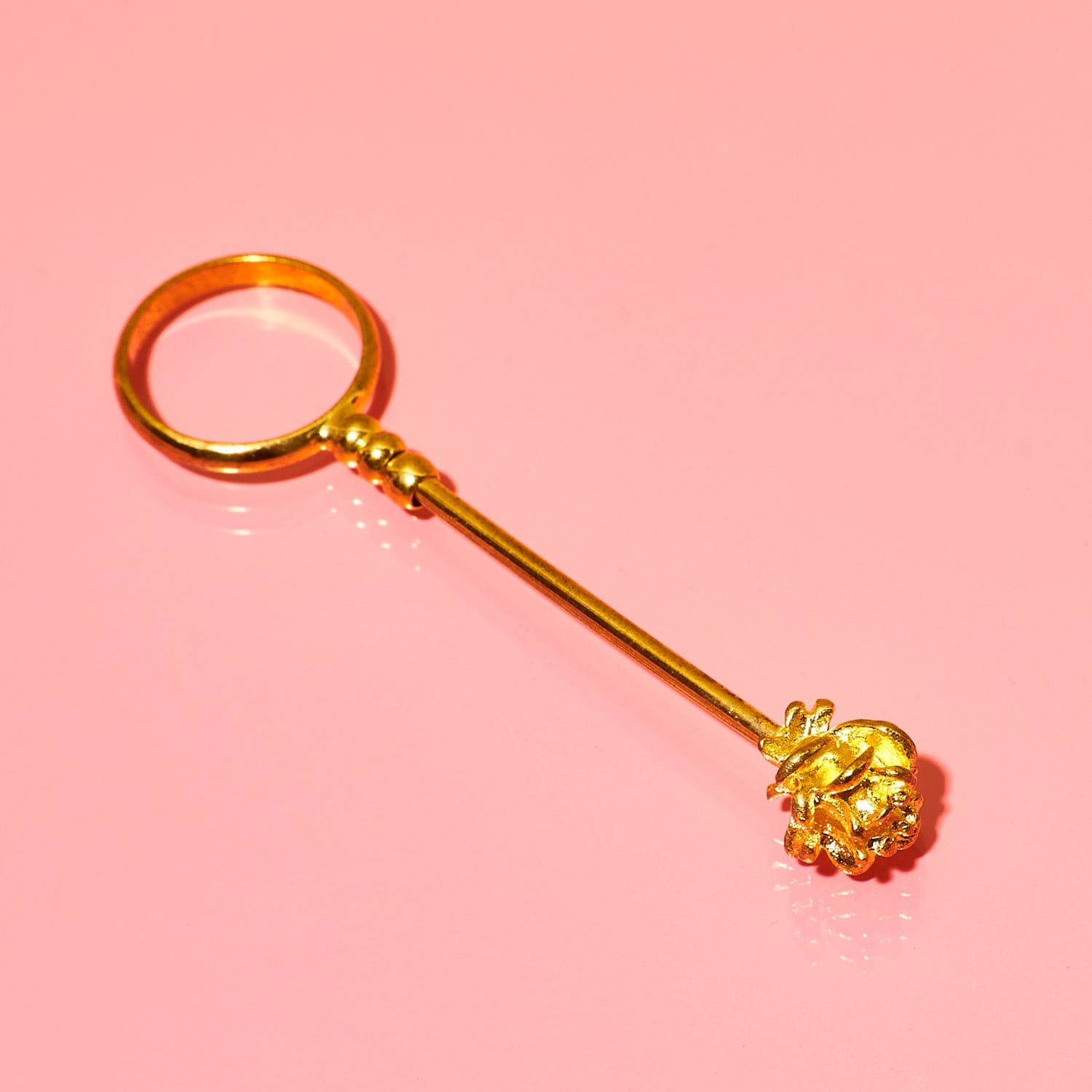 Rose Roach Clip - Gold  Smoke Shop at Friends NYC