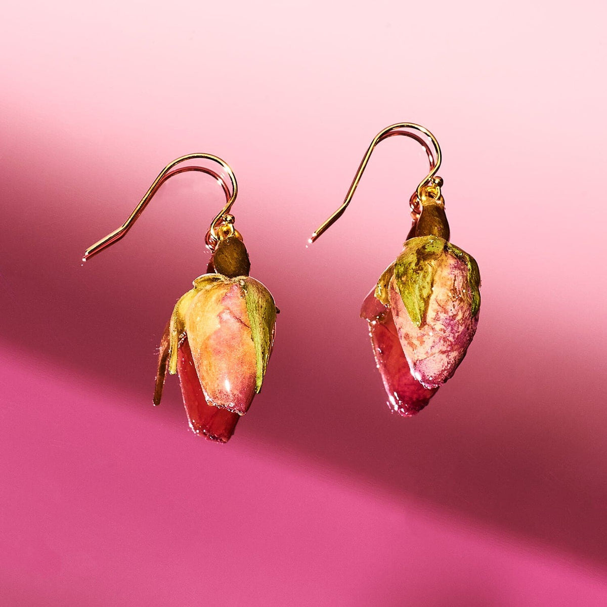 Rosebud Dangle Earrings Accessories - Cute Earring - Drop
