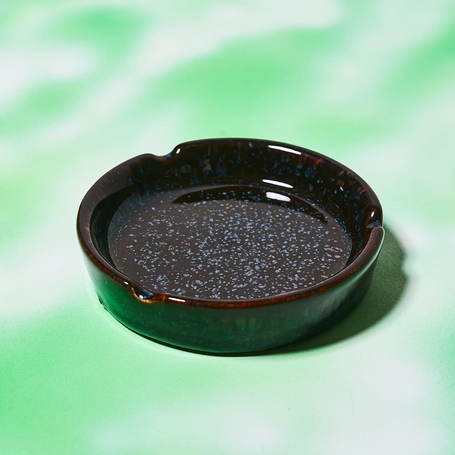 Round Porcelain Ashtray Ashtray - Home - Smoke - Accessories