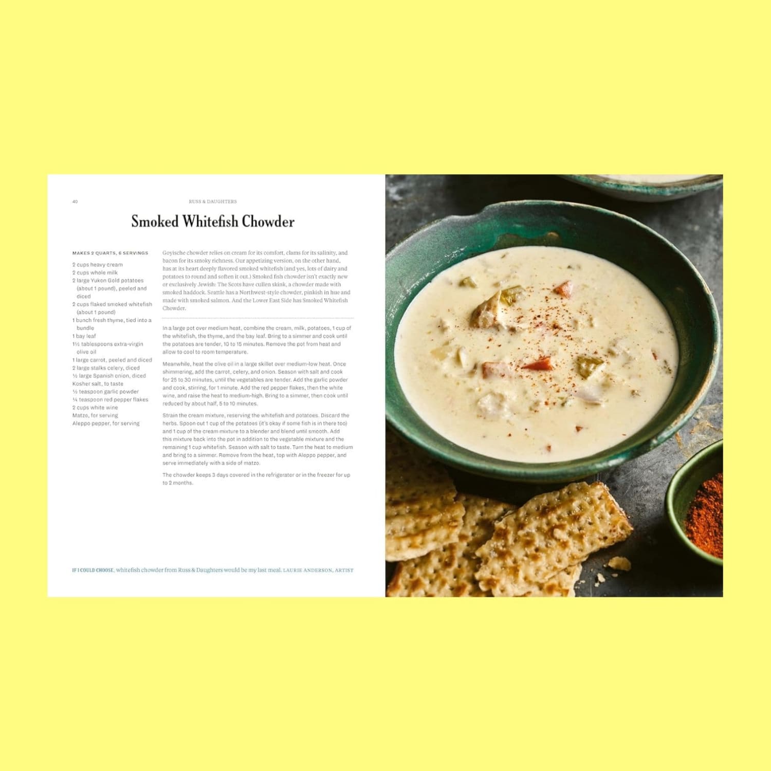 Russ & Daughters Cooking - Recipe - Book - Recipes
