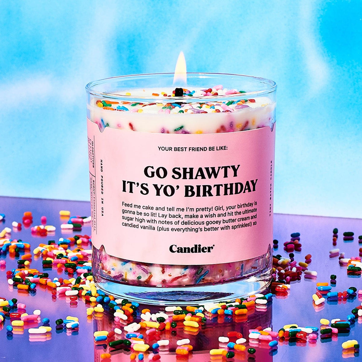 Go Shawty it’s Yo Birthday Candle Candle - Thinkpink
