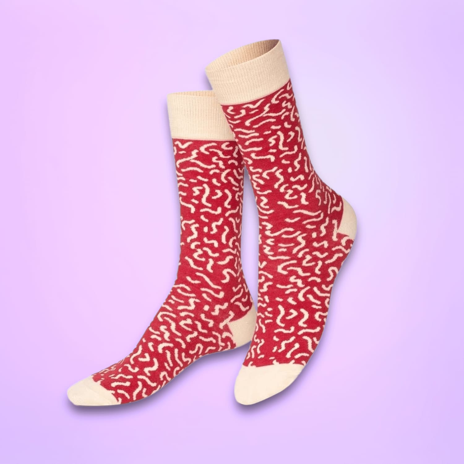 Salami Socks Fake Food - Novelty - Foodie Gift - Host -