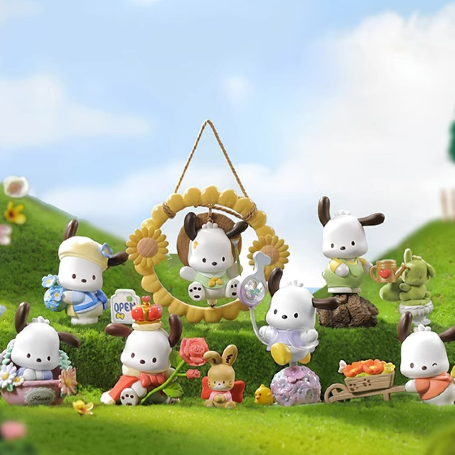 Sanrio Pochacco Flower & Child - Japanese Blind Box Blind