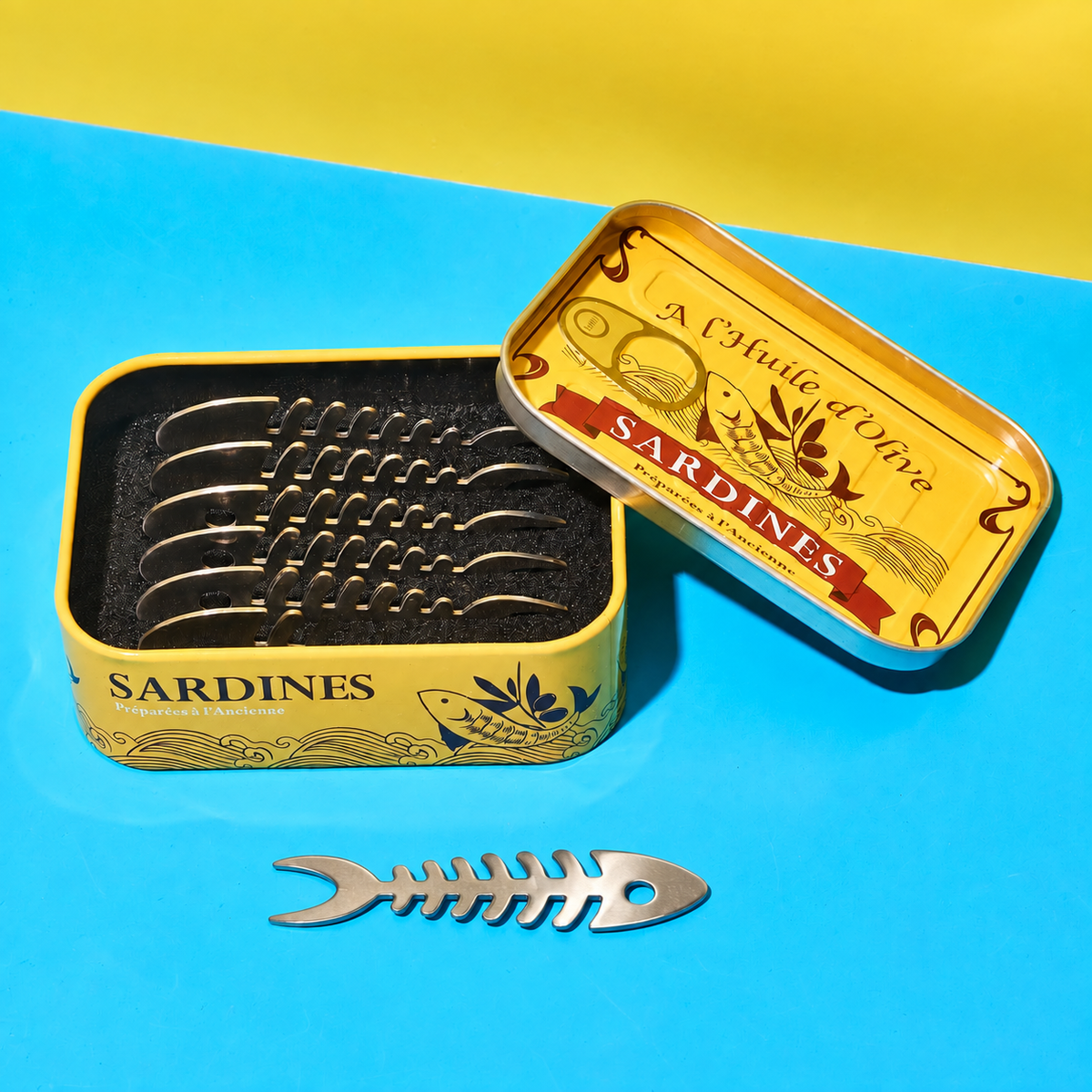 Sardines Snack Forks