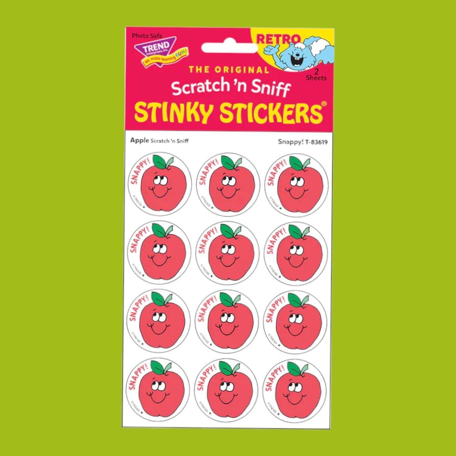 Scratch n Sniff Stinky Stickers Decorative Sticker