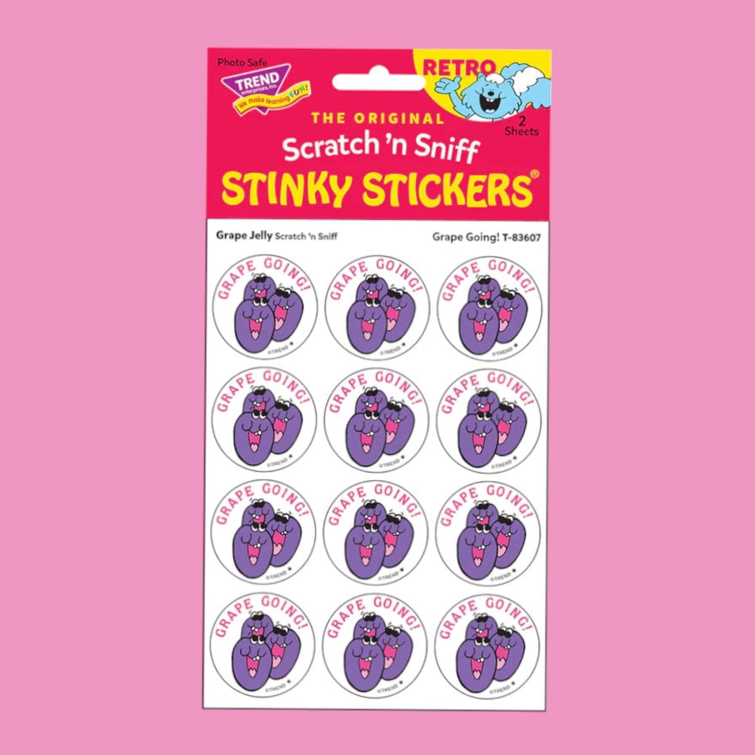 Scratch n Sniff Stinky Stickers Decorative Sticker