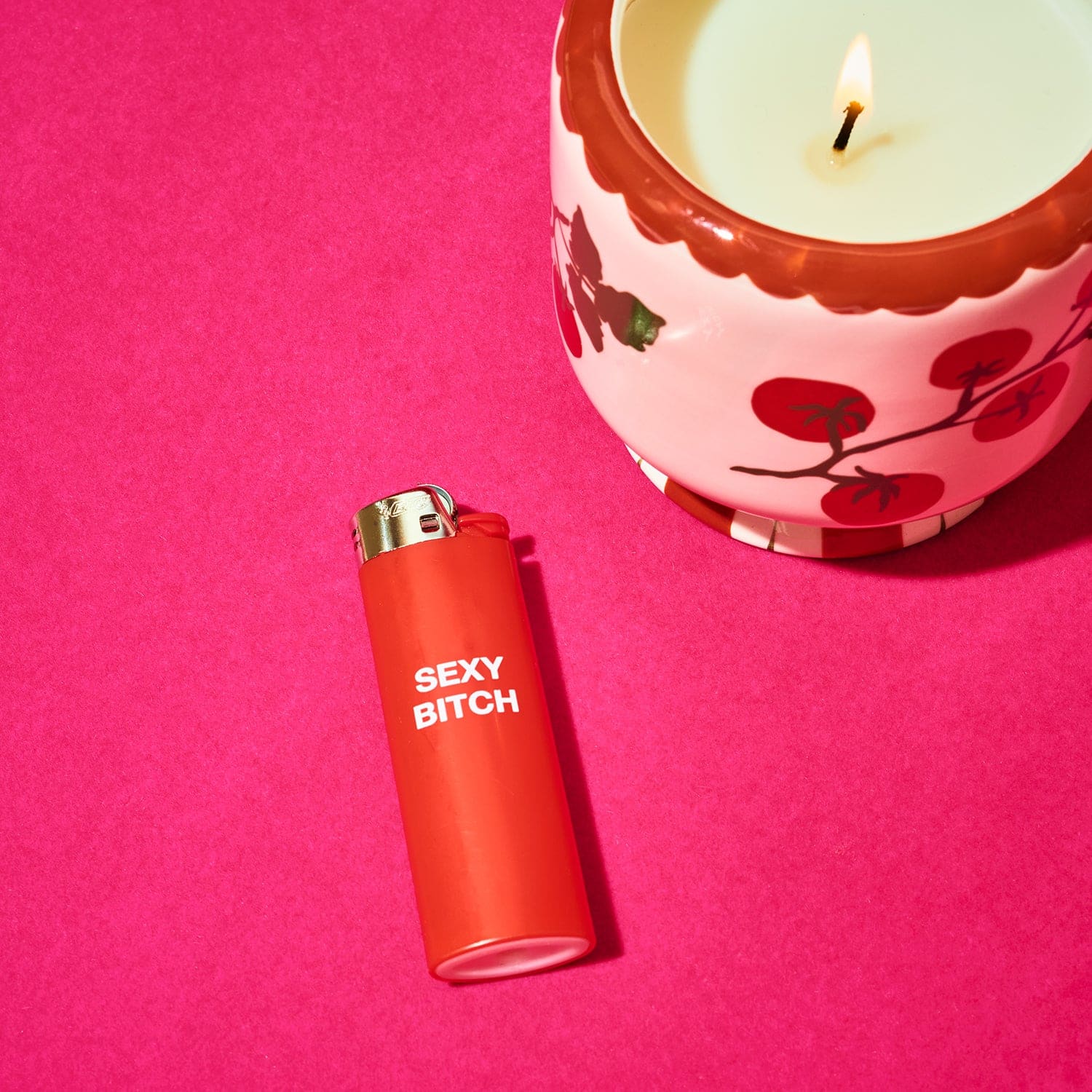 Sexy Bitch Red Lighter Anniversary - Bachelorette Gifts
