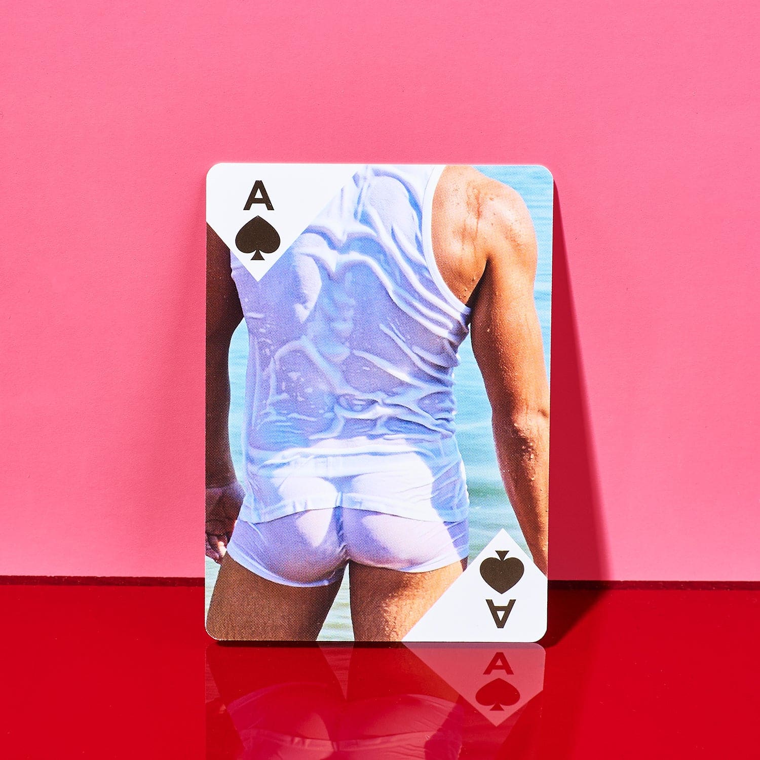 Sexy Guys Playing Cards