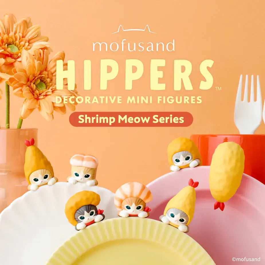 Mofusand HIPPERS ヒッパーズコンプリート Mofusand Shrimp Hipper Vol 2 – Blind Box Collectible | Friends NYC
