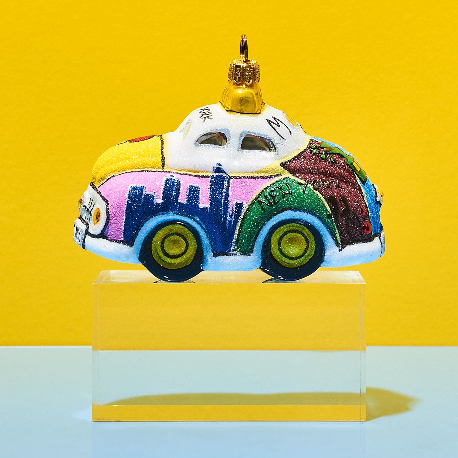 Sidewalks Of Nyc Taxi Ornament Holiday 2023 - Ornament23 -