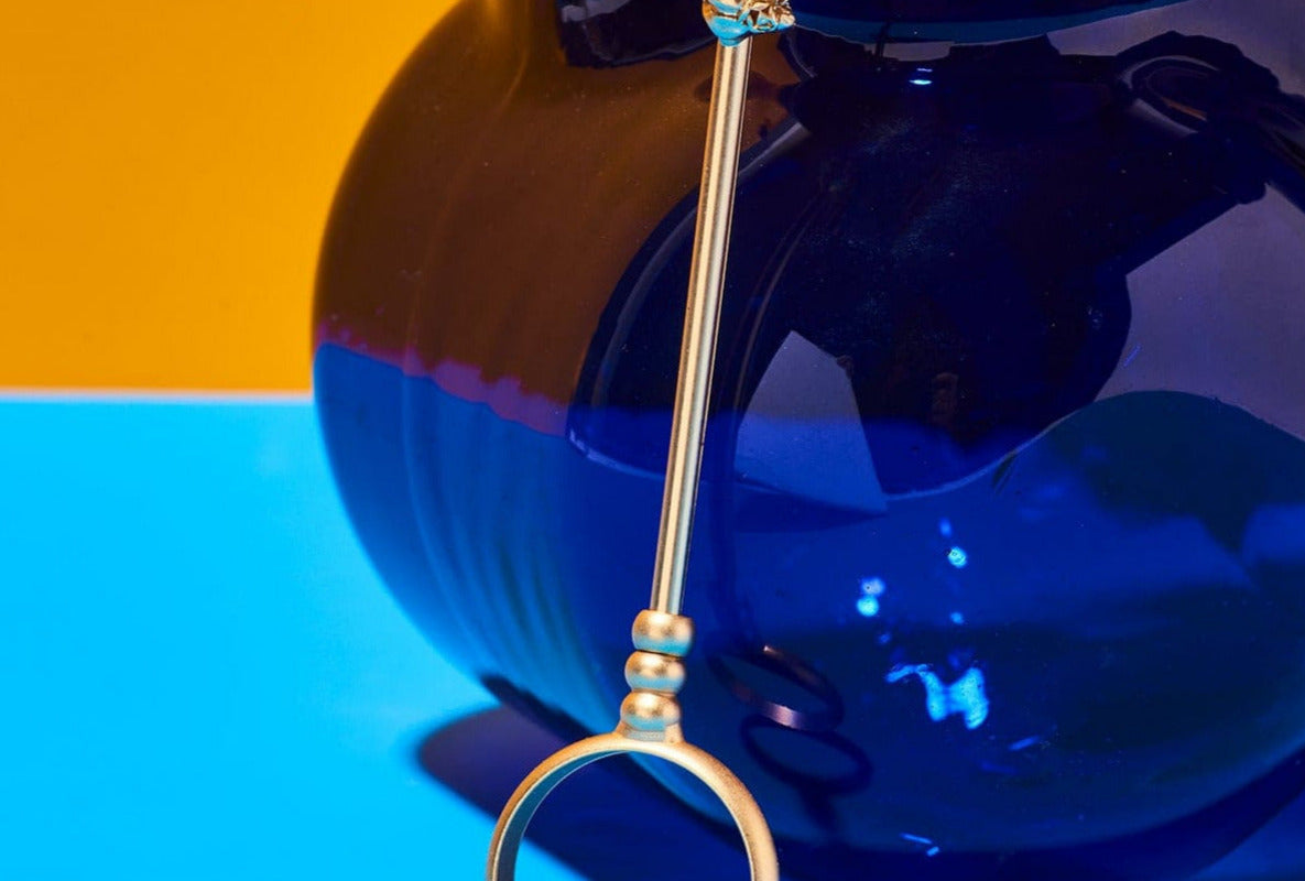 Skull Roach Clip - Gold Xsteph0325b