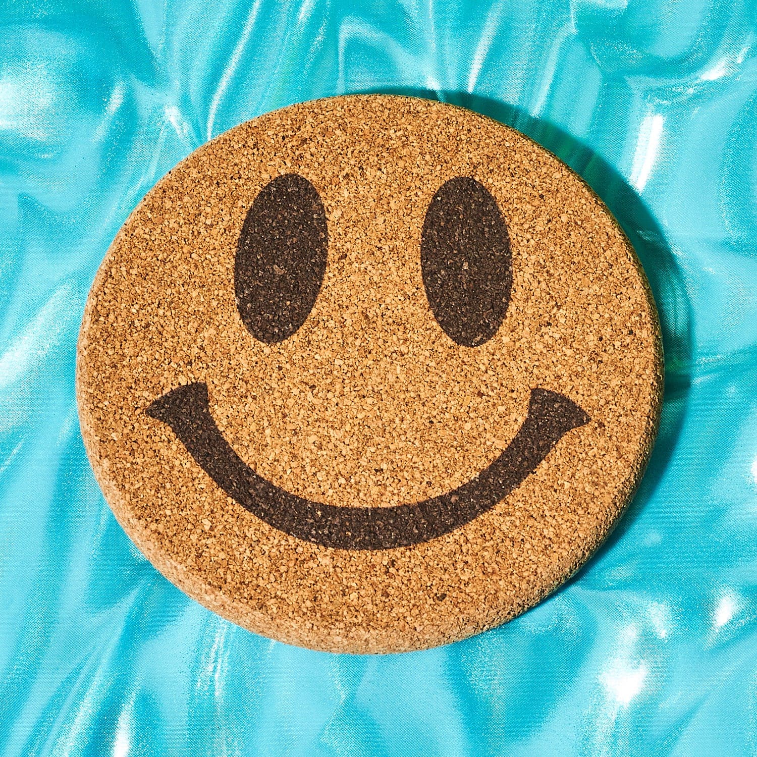 Cork Coaster Smiley Face 0423 - Groupbycolor - Q223