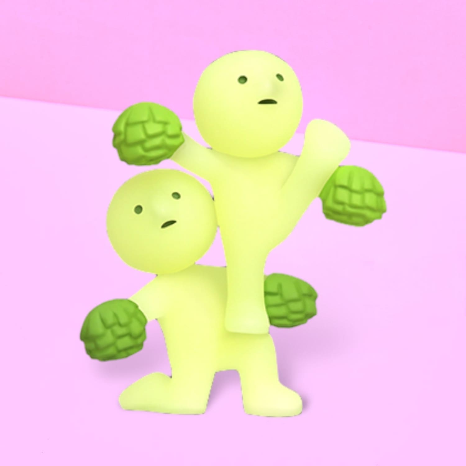Smiski Mini Figure - Cheer Blind Box Collectible Kawaii
