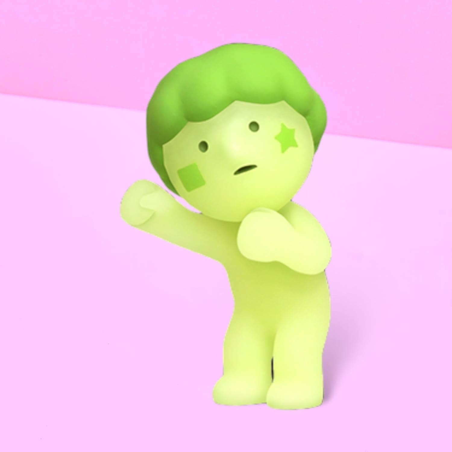 Smiski Mini Figure - Cheer Blind Box Collectible Kawaii