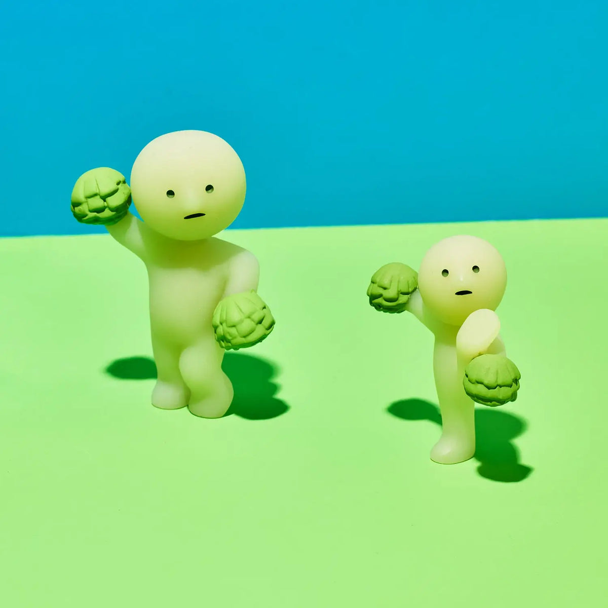 Smiski Mini Figure - Cheer Series Blind Box - Glow