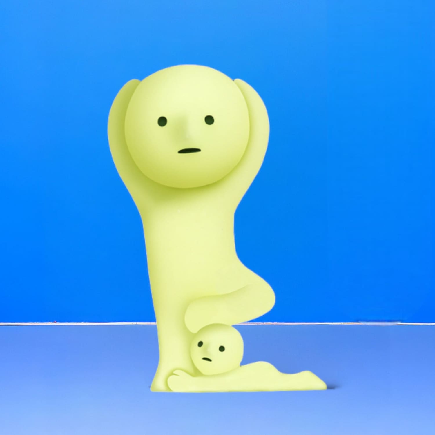 Smiski Mini Figure - Yoga Blind Box Collectible Kawaii Made