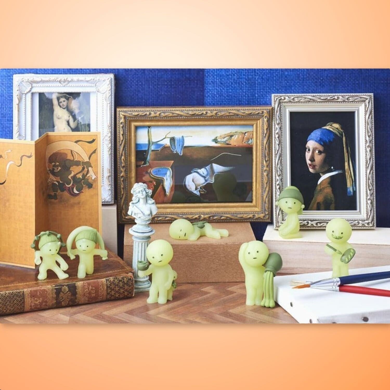 Smiski Mini Figurine - Museum Blind Box - Collectible