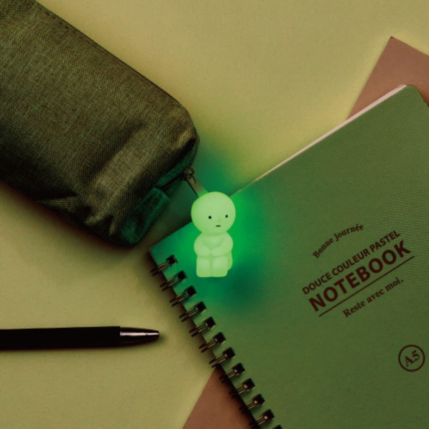 Smiski Zipperbite - Glow In The Dark Accessory - Blind Box