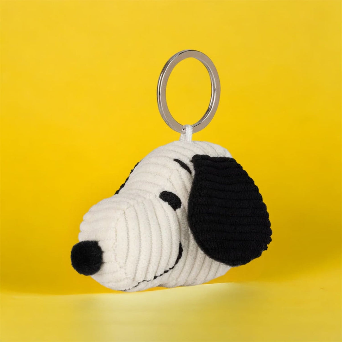 Snoopy Corduroy Keychain Accessory - Keychain - Snoopy