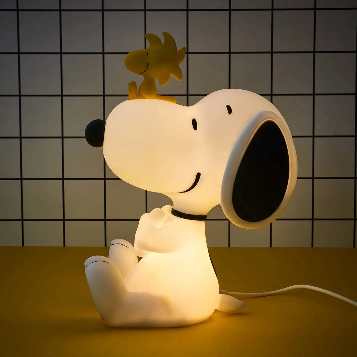 Snoopy and Woodstock Sitting Light Lamp & Night | Friends