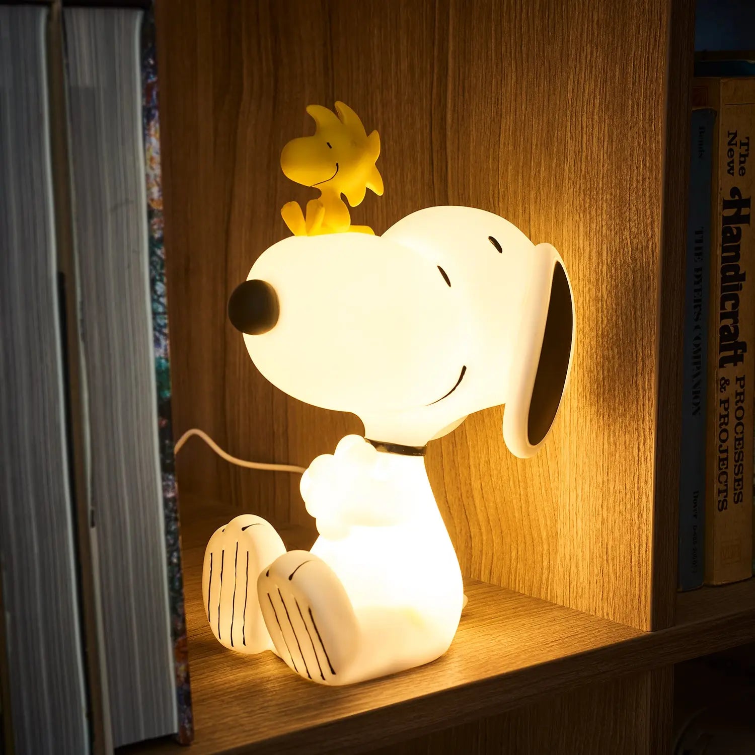 Snoopy and Woodstock Sitting Light Lamp & Night | Friends