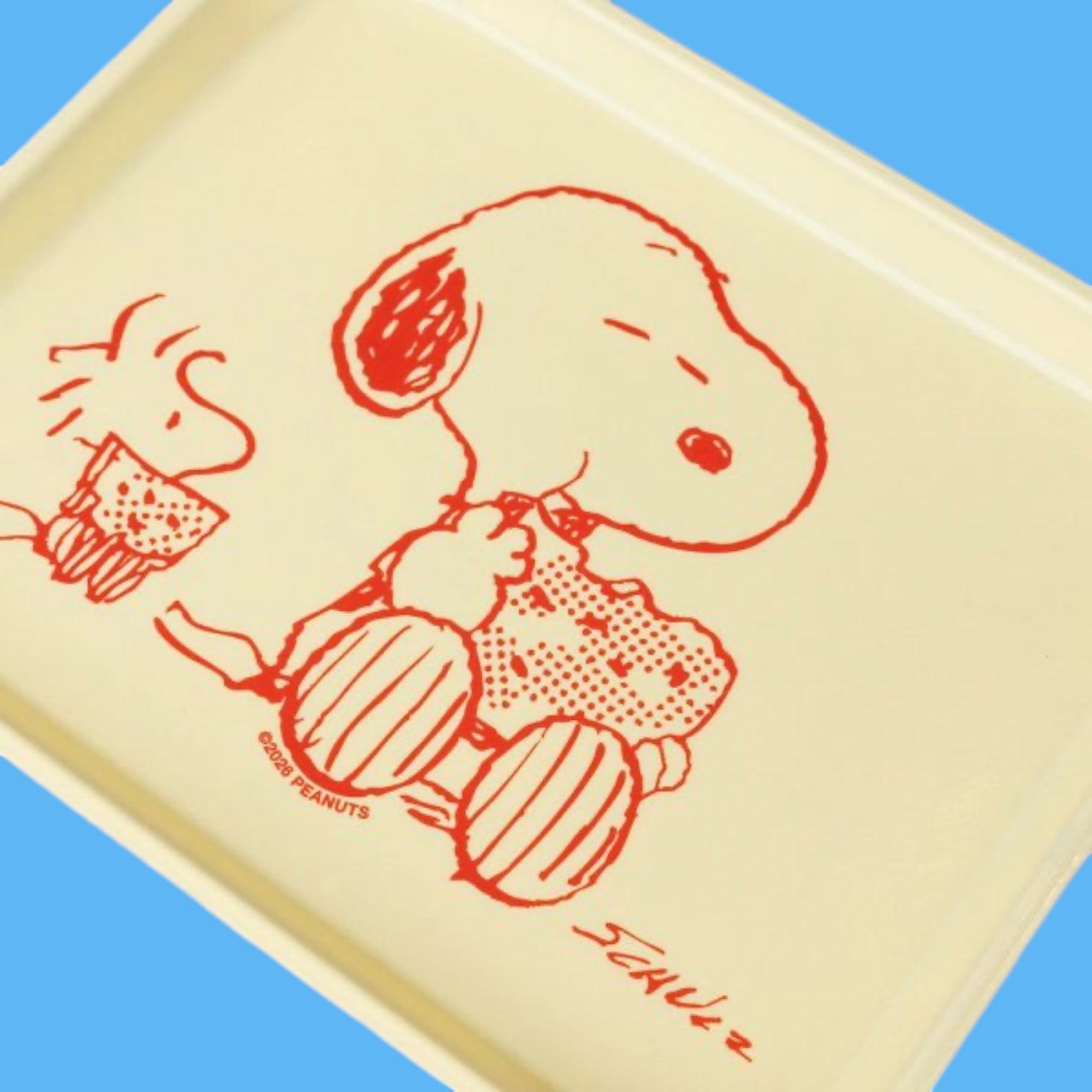 Snoopy & Woodstock Watermelon Tray | Friends Nyc Brooklyn Ny